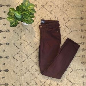 Rockstar Mid-Rise Pop Color Super Skinny Jeans, 2